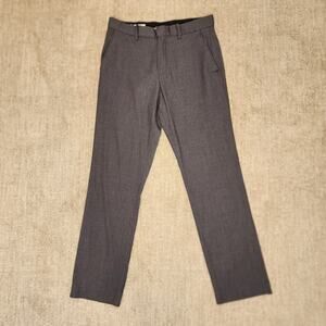 Merona Gray Slim Fit Stretch Men's Dress Pants Slacks 29 x 30